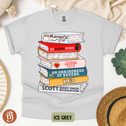 One Tree Hill Inspired Bookstack Tee