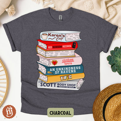 One Tree Hill Inspired Bookstack Tee