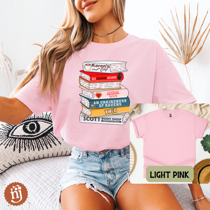One Tree Hill Inspired Bookstack Tee
