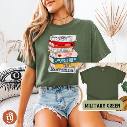 One Tree Hill Inspired Bookstack Tee