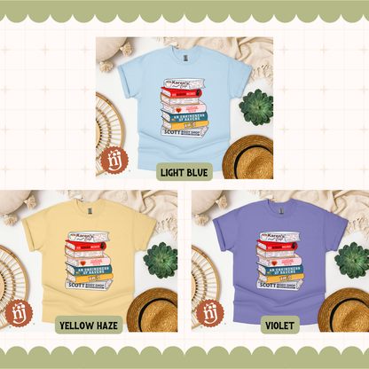 One Tree Hill Inspired Bookstack Tee